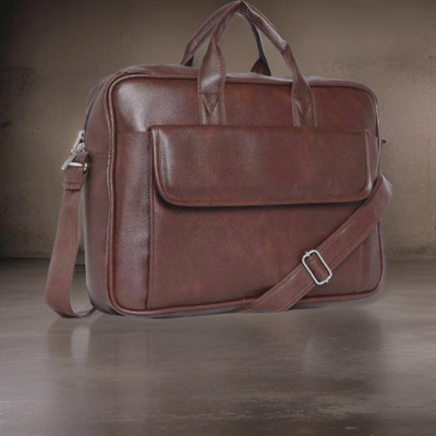 JairaJ Men & Women Brown Messenger Bag