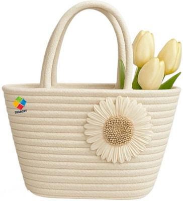 DYARCHY Women White Hand-held Bag