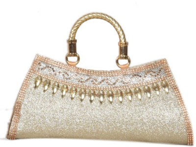 Sunesh Creation Party, Casual Gold  Clutch