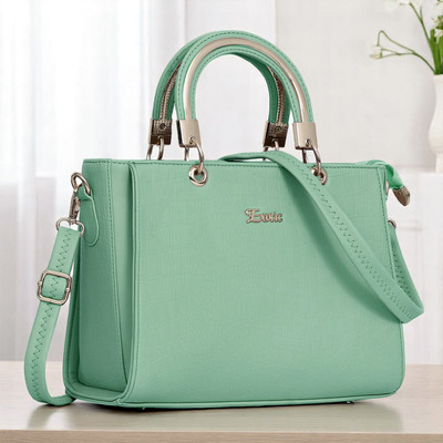 Exotic Women Green Handbag
