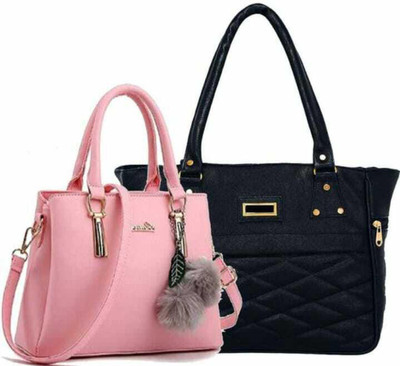 ARK FASHION Women Multicolor Shoulder Bag(Pack of: 2)