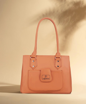 Lazzaroo Women Tan Shoulder Bag