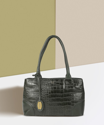 HIDESIGN Women Green Tote