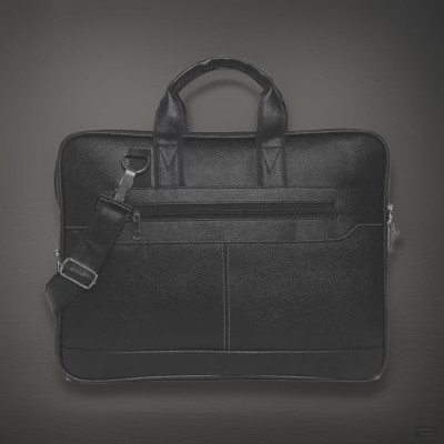 house of common Men & Women Black Messenger Bag