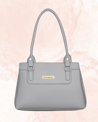 FD FASHION Women Grey Shoulder Bag