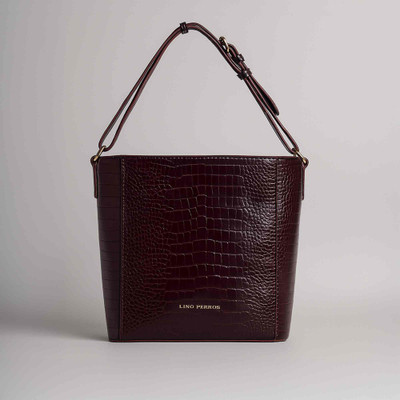 LINO PERROS Women Brown Satchel