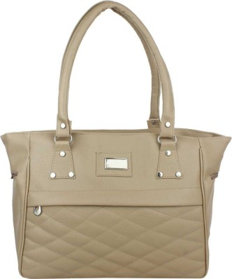 ARK FASHION Women Beige Hand-held Bag