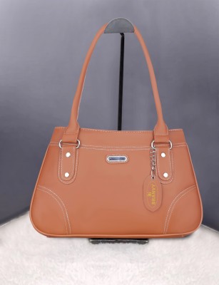 BRANVY Women Tan Shoulder Bag