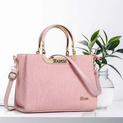 Exotic Women Pink Hand-held Bag