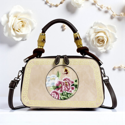 Exotic Women Beige Sling Bag