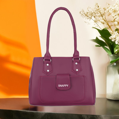 Snappy Women Maroon Shoulder Bag