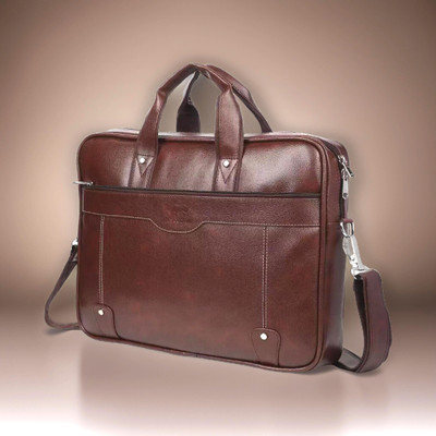 house of common Men & Women Brown Messenger Bag