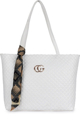 ALONZO Women White Sling Bag