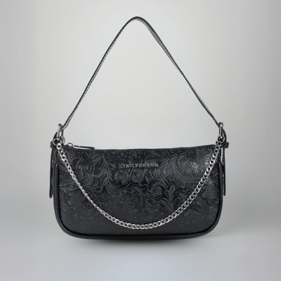 LINO PERROS Women Black Shoulder Bag