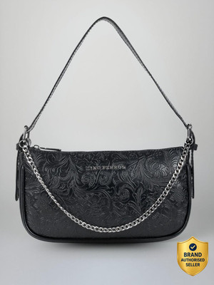 LINO PERROS Women Black Shoulder Bag