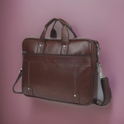 house of common Men & Women Brown Messenger Bag
