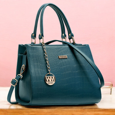 Women Marks Women Blue Hand-held Bag