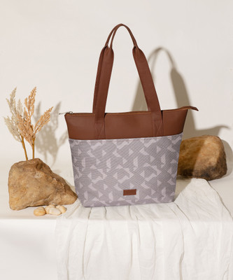 ZOUK Women Grey Tote
