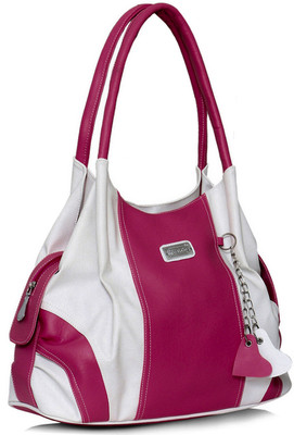 RIGHT CHOICE Women White, Maroon Shoulder Bag