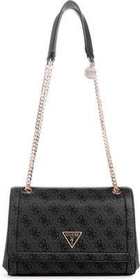GUESS Women Black Shoulder Bag