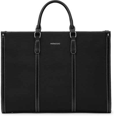 Miraggio Women Black Tote