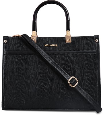 mclance Women Black Handbag