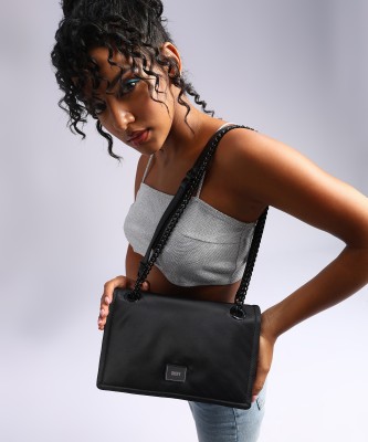 DKNY Women Black Shoulder Bag