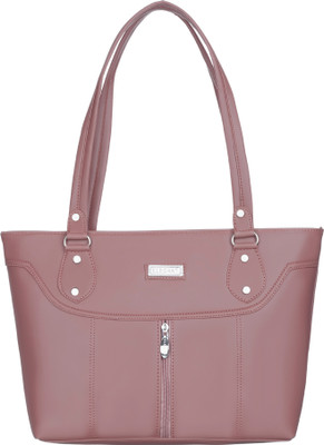 Elegant Women Pink Shoulder Bag