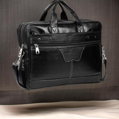 house of common Men & Women Black Messenger Bag