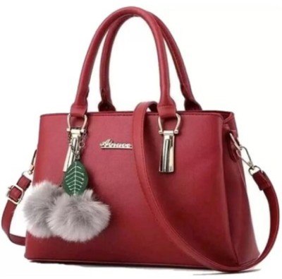 ARK FASHION Women Maroon Hand-held Bag