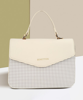 United Colors of Benetton Women Beige Hand-held Bag