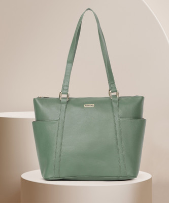 Fastrack Women Green Tote
