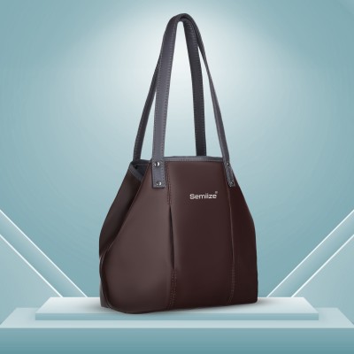 HHMD Women Brown Shoulder Bag