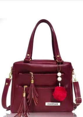 ARK FASHION Women Maroon Shoulder Bag