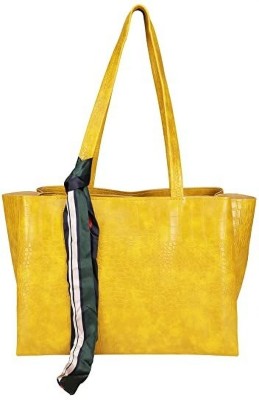 house of common Women Yellow Tote