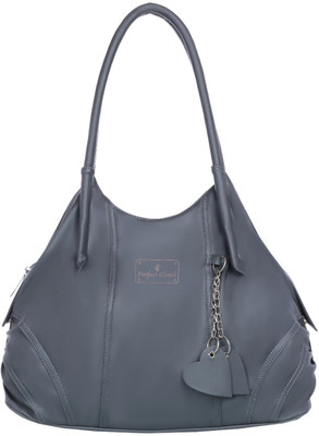 Perfect Choice Women Grey Handbag