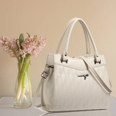 Reprox Women White Satchel