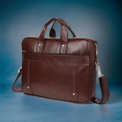 Shivra Men & Women Brown Messenger Bag