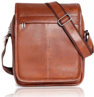 JairaJ Tan Sling Bag Men Sling Bag extra large