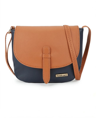 Fastrack Women Blue Sling Bag