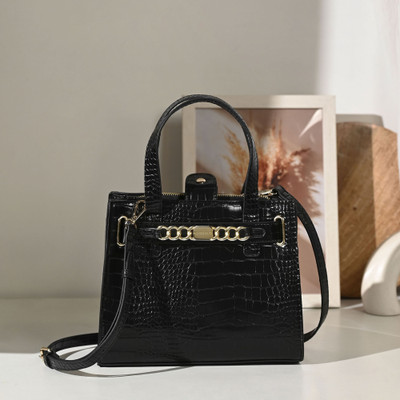 ACCESSORIZE LONDON Women Black Satchel