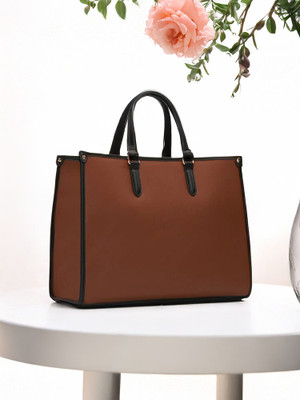 Lookout Fashion Women Tan Tote
