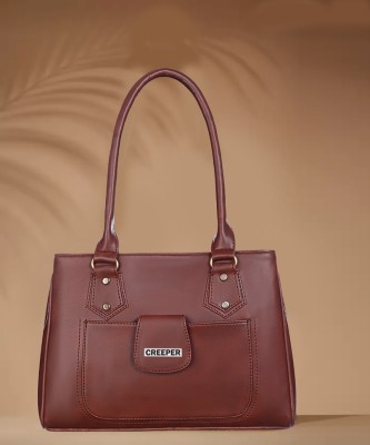 CREEPER Women Brown Handbag