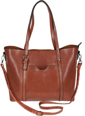 STORITE Women Brown Handbag