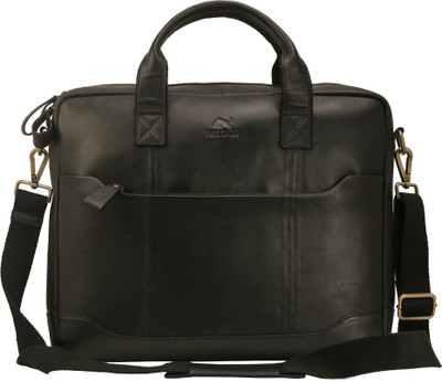 VILL OKSE Men Black Messenger Bag
