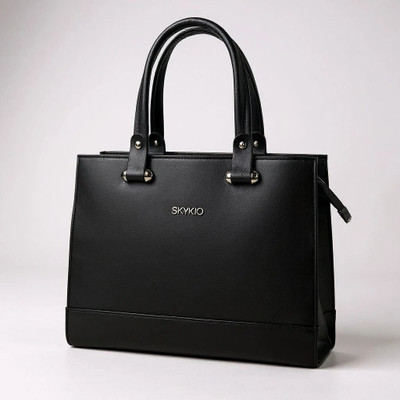 SKYKIQ Women Black Handbag