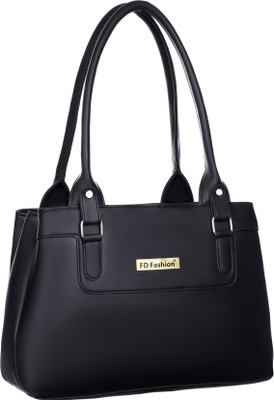 FD FASHION Women Black Handbag