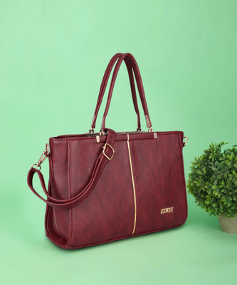 Lookout Fashion Women Maroon Shoulder Bag