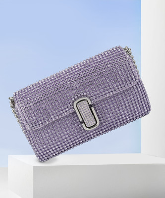 MARC JACOBS Women Purple Shoulder Bag
