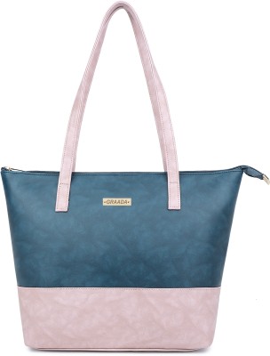 GRAADA Women Blue Handbag